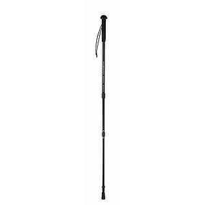 Telescopic walking pole, black