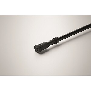 Telescopic walking pole, black
