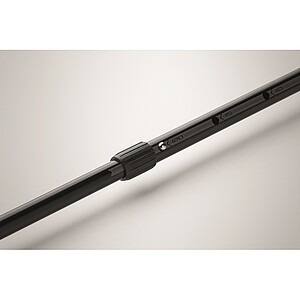 Telescopic walking pole, black