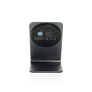 Terra aluminium 15W magnetic wireless charging phone stand, grey