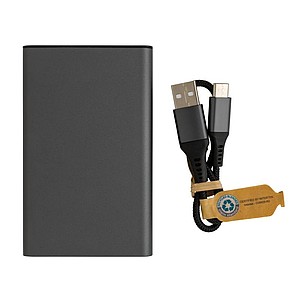 Terra RCS recycled aluminum powerbank 5.000 mAh