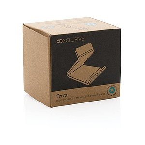 Terra RCS recycled aluminum tablet & phone stand