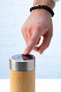 thermometer vacuum flask