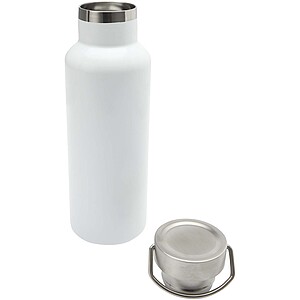Thor 500 ml sublimation RCS recycled stainless steel water bottle, white