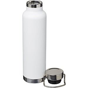 Thor 650 ml copper vacuum insulated sport bottle, white
