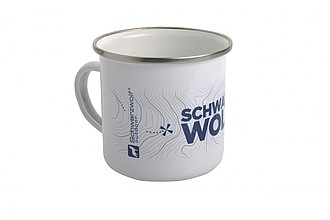 Tin mug for sublimation printing, volume 350 ml