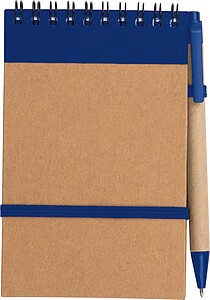 To do pad with pen, blue