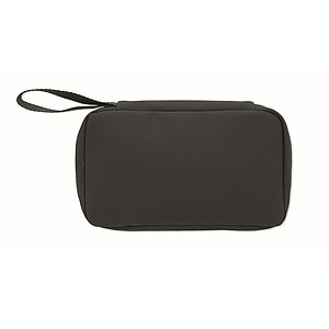 Toiletry bag 600D RPET, black