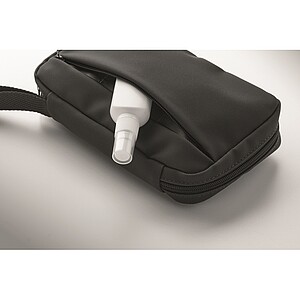 Toiletry bag 600D RPET, black