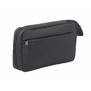Toiletry bag 600D RPET, french navy