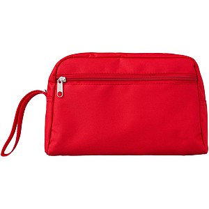 Toiletrybag carry strap red