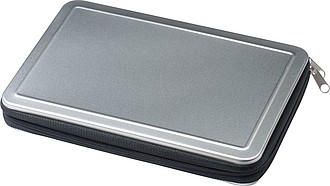 Tool box* aluminium, grey