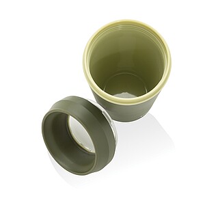 Topl Recycled Plastic To Go Tumbler Patented 360 Lid 354ml, green