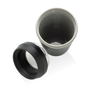 Topl Recycled Plastic To Go Tumbler Patented 360 Lid 354ml, grey