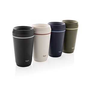 Topl Recycled Plastic To Go Tumbler Patented 360 Lid 354ml, navy