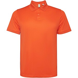 Tormo short sleeve mens polo, fire orange