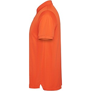 Tormo short sleeve mens polo, fire orange