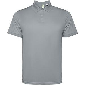 Tormo short sleeve mens polo, hale blue