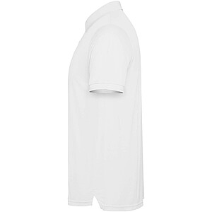 Tormo short sleeve mens polo, white