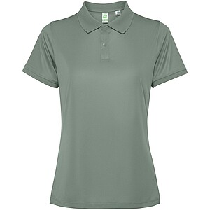 Tormo short sleeve womens polo, laurel green