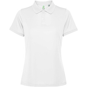 Tormo short sleeve womens polo, white
