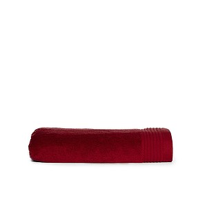 Towel DELUX 70x140 cm, burgundy