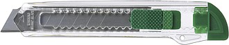 Translucent plastic cutter Green
