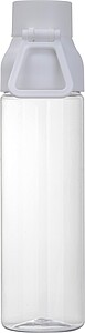 Transparent tritan bottle, 750 ml, white