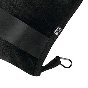 Travel blanket, black