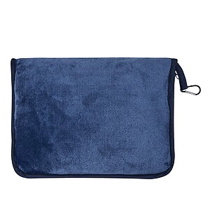 Travel blanket, navy blue