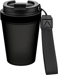 Travel drinking mug 350 ml Lush, black