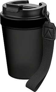 Travel drinking mug 350 ml Lush, black