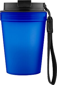 Travel drinking mug 350 ml Lush, blue