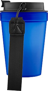 Travel drinking mug 350 ml Lush, blue