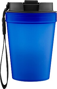 Travel drinking mug 350 ml Lush, blue