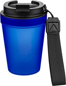 Travel drinking mug 350 ml Lush, blue