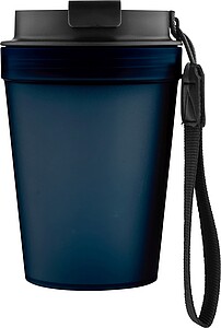 Travel drinking mug 350 ml Lush, cobalt blue