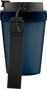 Travel drinking mug 350 ml Lush, cobalt blue