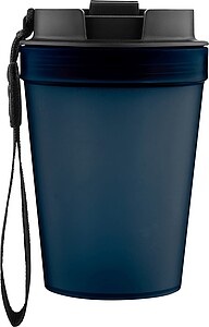 Travel drinking mug 350 ml Lush, cobalt blue