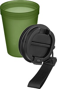 Travel drinking mug 350 ml Lush, green