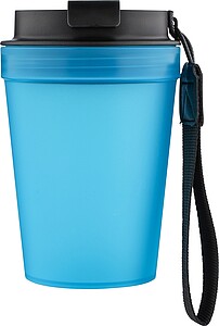 Travel drinking mug 350 ml Lush, light blue