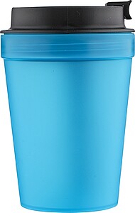 Travel drinking mug 350 ml Lush, light blue