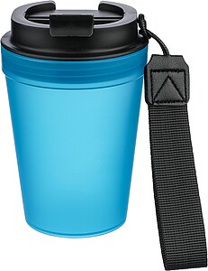 Travel drinking mug 350 ml Lush, light blue