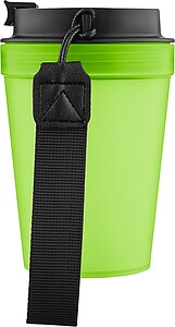 Travel drinking mug 350 ml Lush, lime