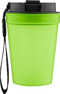 Travel drinking mug 350 ml Lush, lime