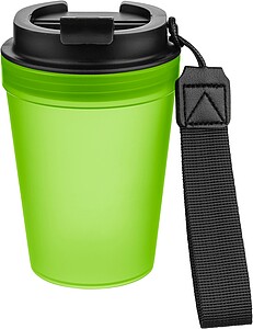 Travel drinking mug 350 ml Lush, lime