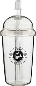 Travel drinking mug 500 ml Glow, neutral