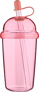 Travel drinking mug 500 ml Glow, pink
