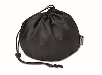 Travel pillow in foam, stone grey
