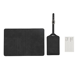 Travel set 2 pieces, grey